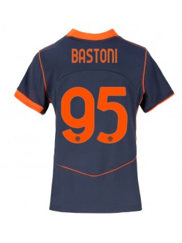 Inter Milan Alessandro Bastoni #95 Replika Tredje Kläder Dam 2025-26 Kortärmad